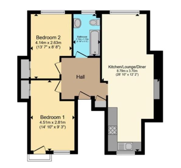 Sunny Seaside Sanctuary - Two Bedroom Apartment 브라이턴 외부 사진